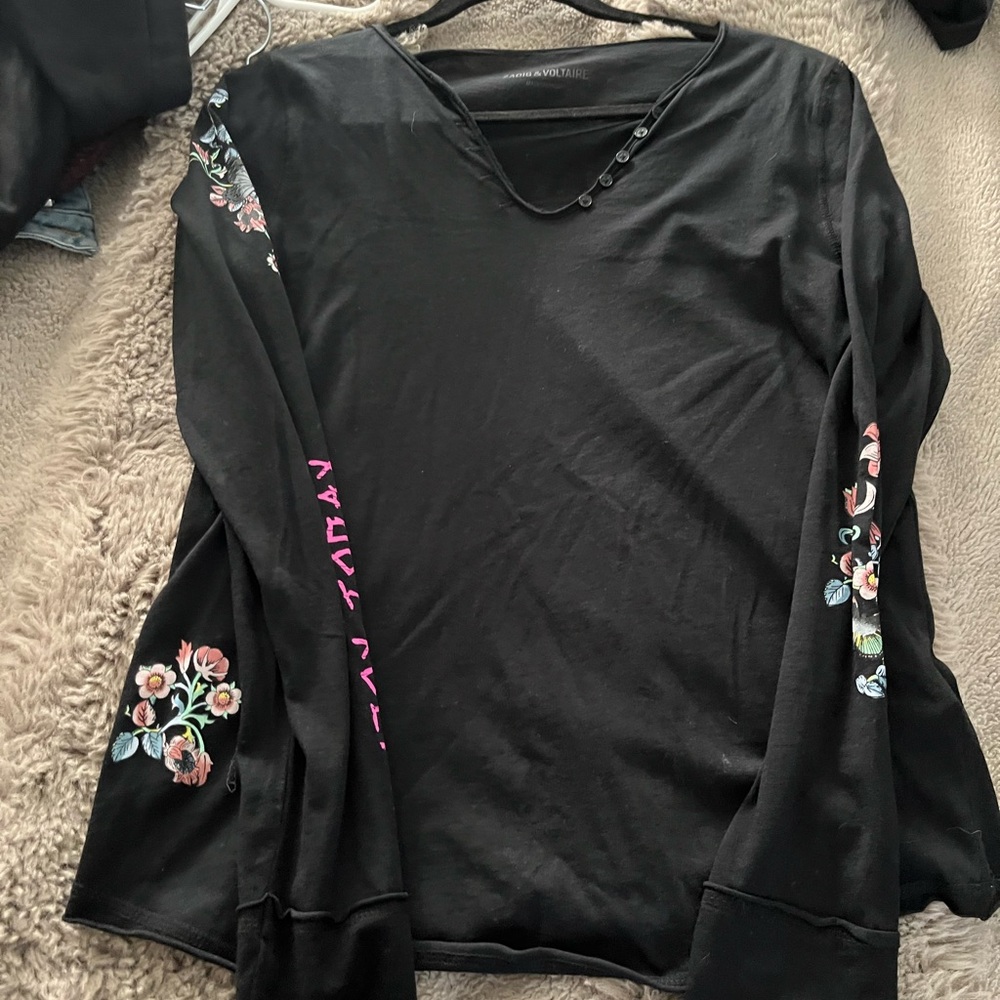 Zadig and Voltaire long sleeve shirt